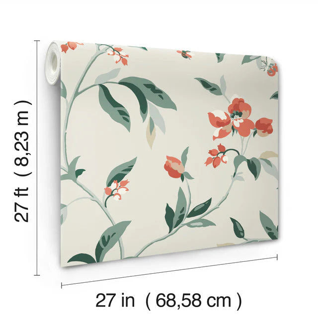 Springtime Wallpaper by Greenhouse Wallpaper