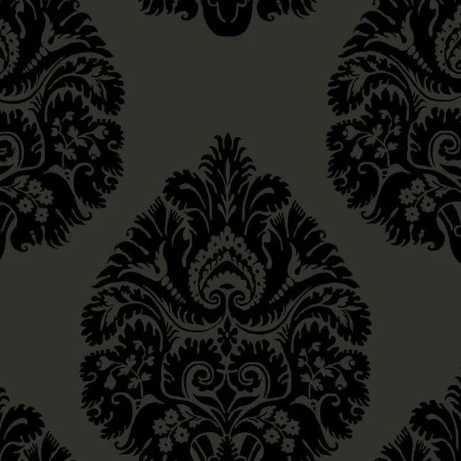 Teardrop Damask Wallpaper by Ronald Redding Wallpaper