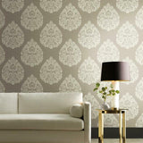 Teardrop Damask Wallpaper by Ronald Redding Wallpaper