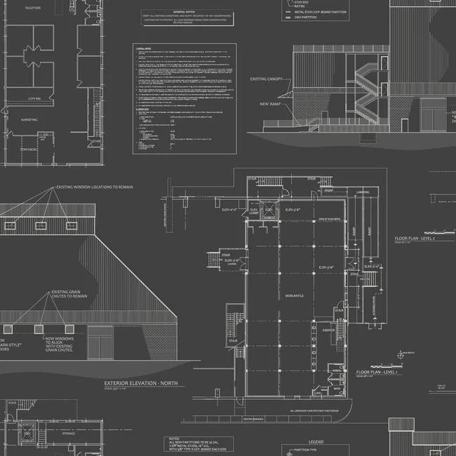 The Market Wallpaper by Magnolia Home Vol. 1