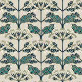 Tracery Blooms Wallpaper by Ronald Redding Wallpaper