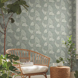 Vinca Wallpaper by Greenhouse Wallpaper