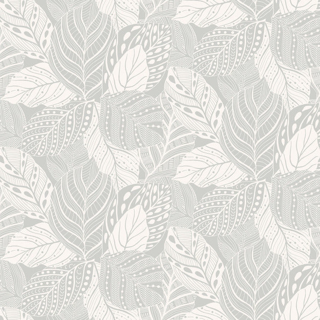 Vinca Wallpaper by Greenhouse Wallpaper