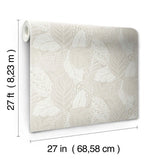 Vinca Wallpaper by Greenhouse Wallpaper