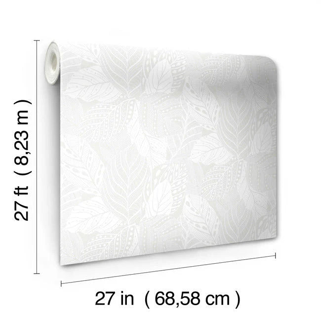 Vinca Wallpaper by Greenhouse Wallpaper