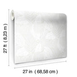 Vinca Wallpaper by Greenhouse Wallpaper