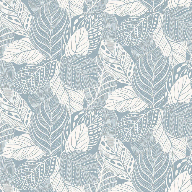 Vinca Wallpaper by Greenhouse Wallpaper