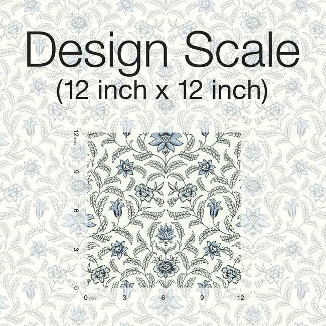 Vintage Blooms Wallpaper by Grandmillennial Wallpaper
