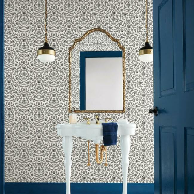 Vintage Blooms Wallpaper by Grandmillennial Wallpaper