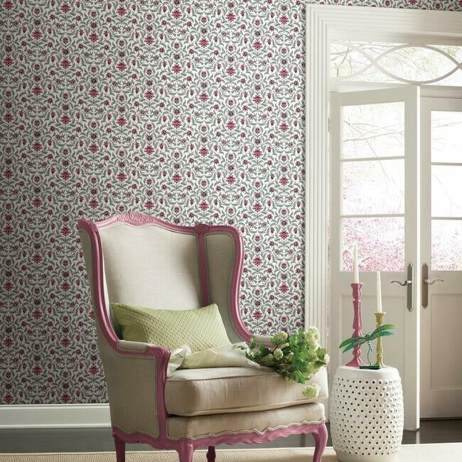 Vintage Blooms Wallpaper by Grandmillennial Wallpaper
