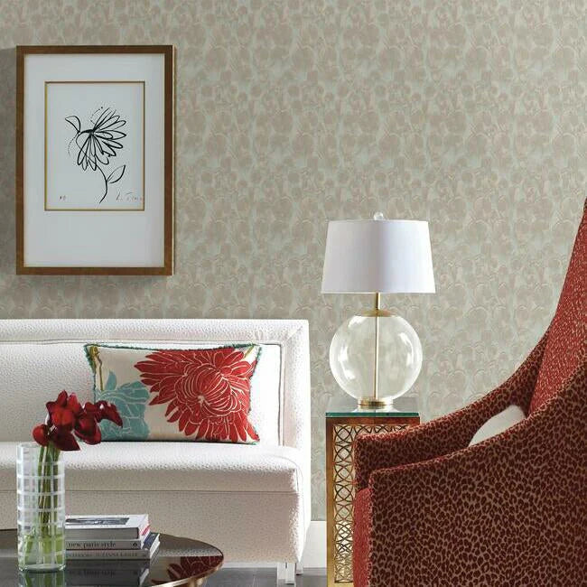 Feathers Wallpaper by Antonina Vella Wallpaper