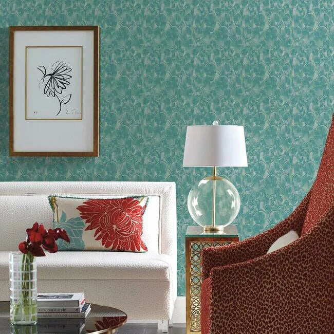 Feathers Wallpaper by Antonina Vella Wallpaper