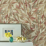 Rainforest Leaves Wallpaper by Antonina Vella Wallpaper