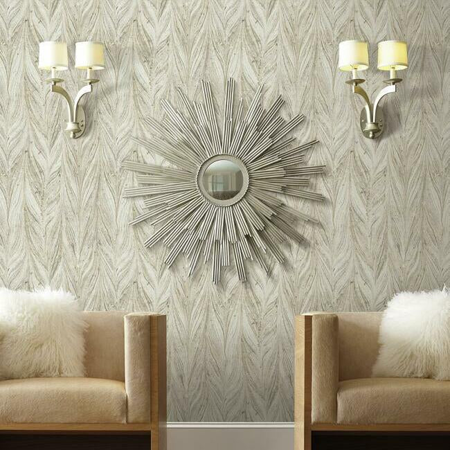 Ebru Marble Wallpaper by Antonina Vella Wallpaper