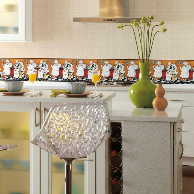 Chef's a Cookin' Wallpaper Border by Open Sheet