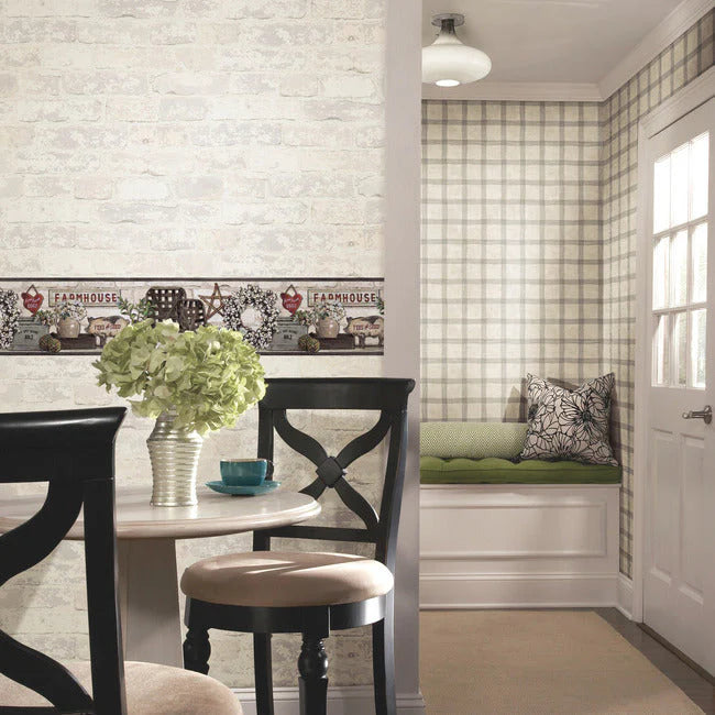 Farmhouse Shelf Border by Open Sheet