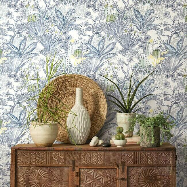 Flowering Desert Wallpaper by Open Sheet