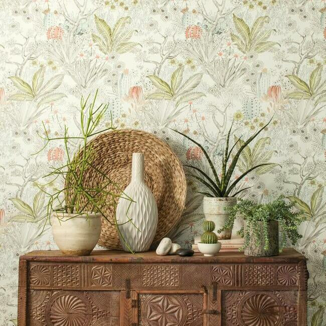 Flowering Desert Wallpaper by Open Sheet