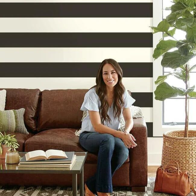 Surface Stripe Wallpaper by Magnolia Home Vol. 2