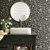 Fox & Hare Wallpaper by Magnolia Home Artful Prints + Patterns