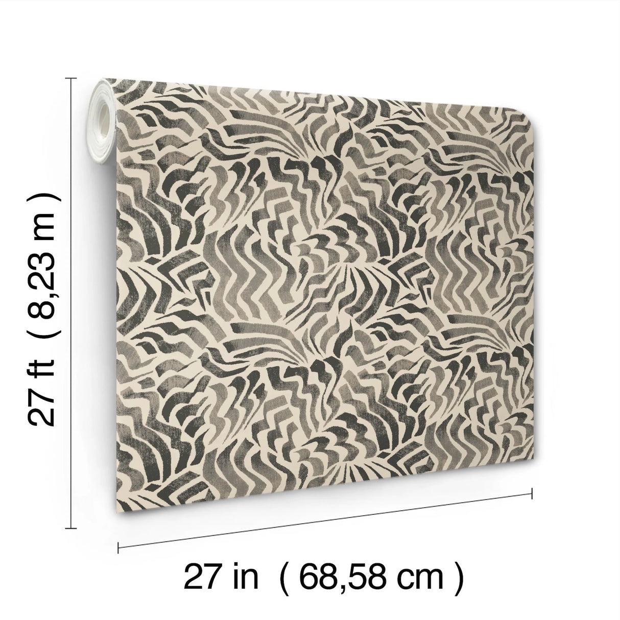 Zora Wave Wallpaper by Lemieux Et Cie Wallpaper