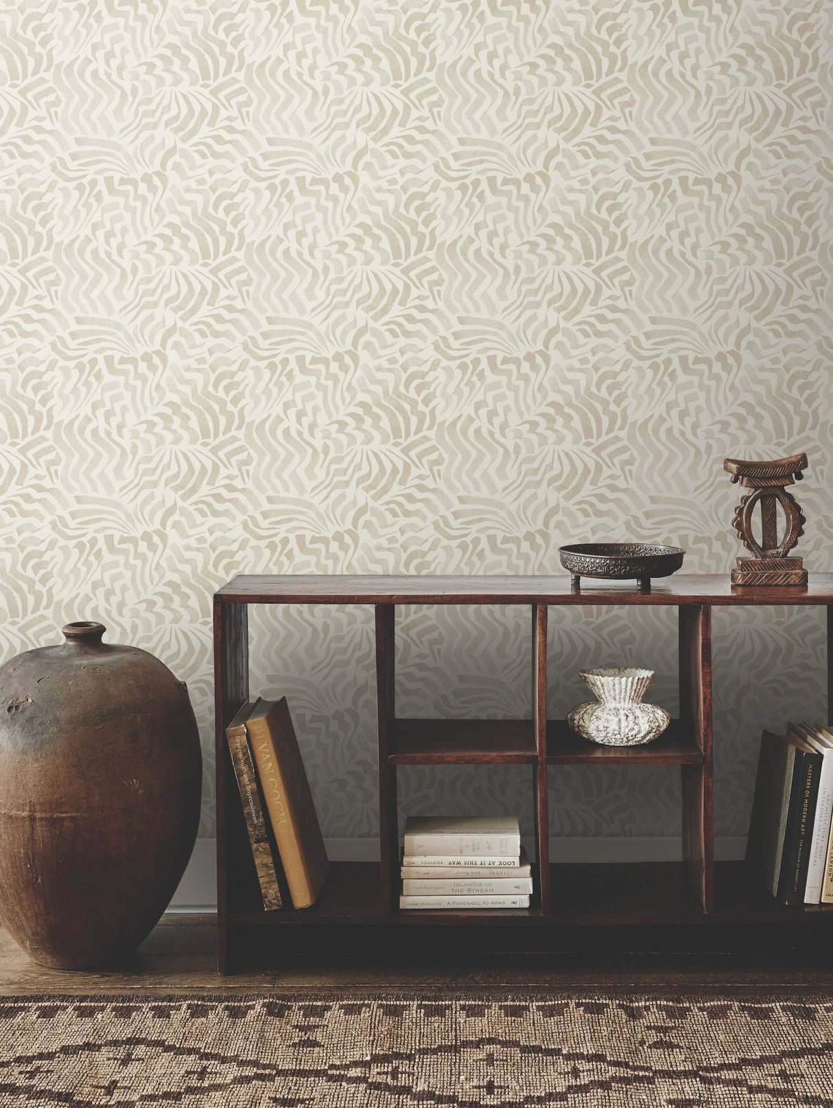 Zora Wave Wallpaper by Lemieux Et Cie Wallpaper