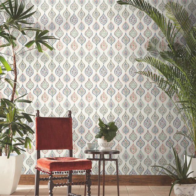 Marketplace Motif Wallpaper by Mediterranean