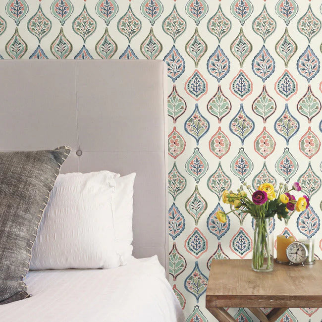 Marketplace Motif Wallpaper by Mediterranean