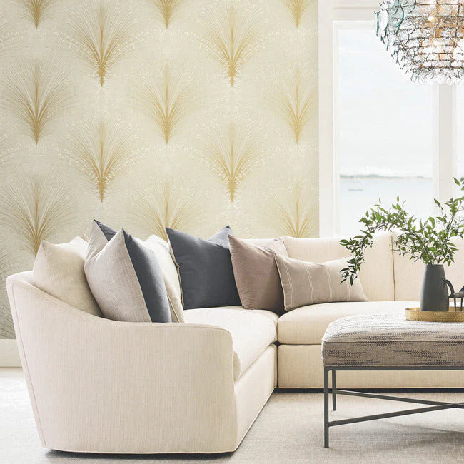 Papyrus Plume Wallpaper by New Origins
