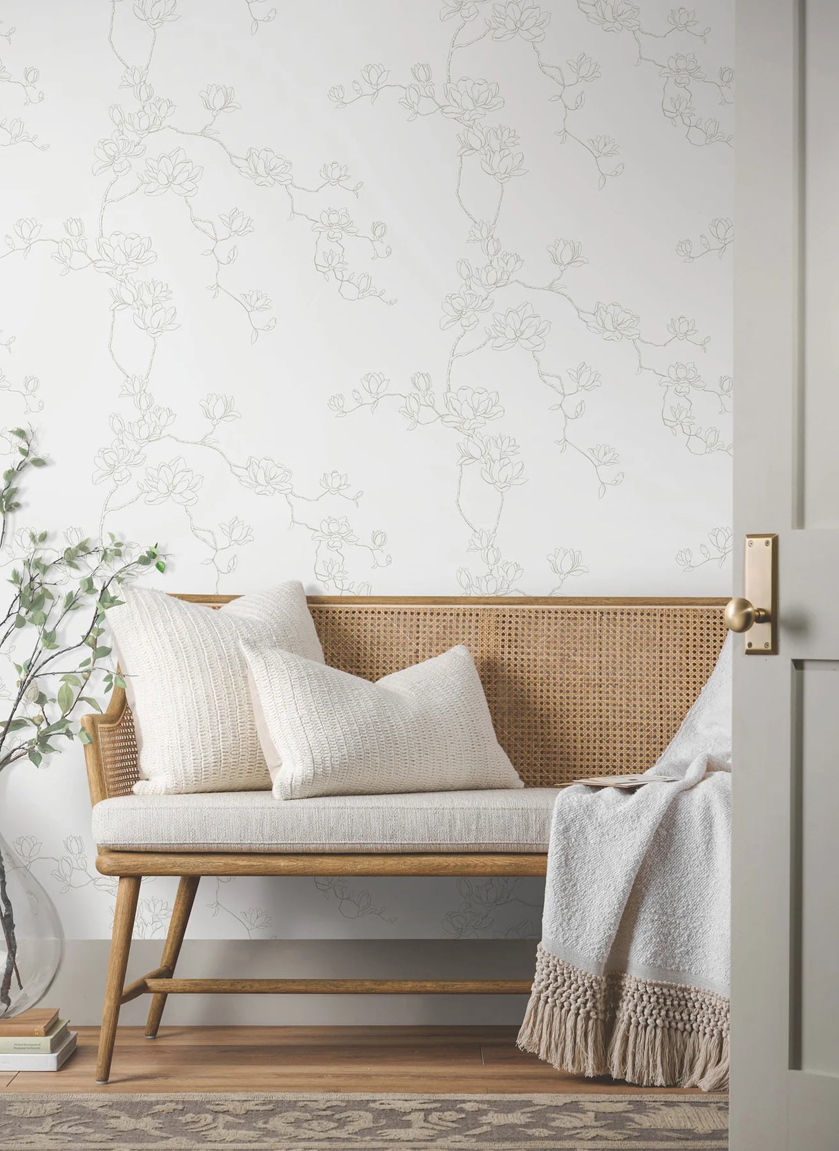 Magnolia Branches Wallpaper by Legacy