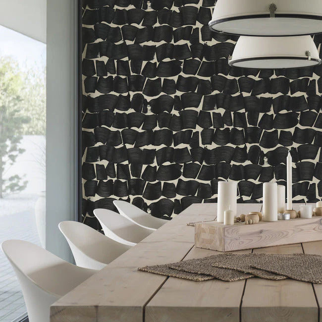 Brushed Ink Wallpaper by New Origins