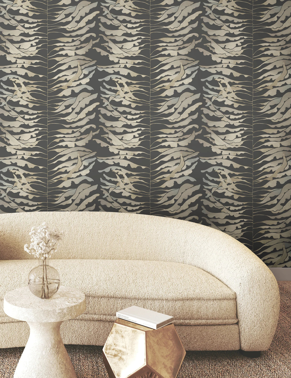 Leaf Column Wallpaper  by Fomations