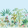 Tropical Panoramic Wall Mural by Mural Resource Library