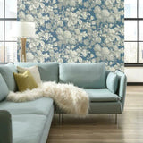 Antique Floral Sure Strip Wallpaper by Legacy