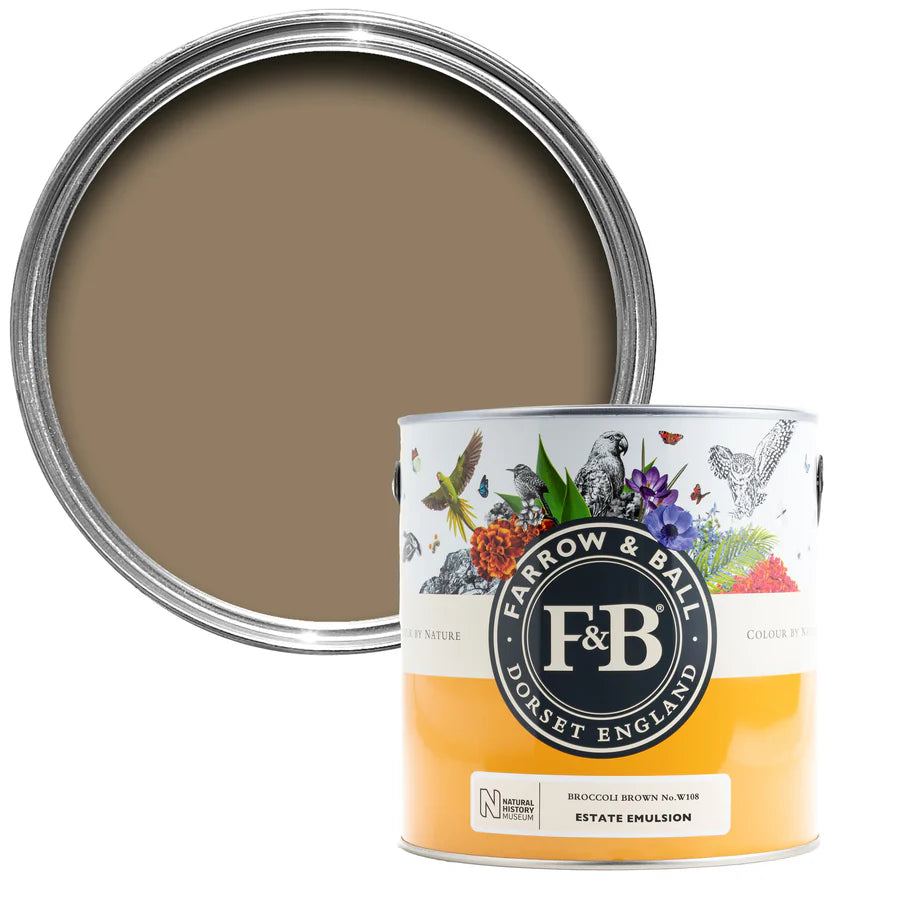 Broccoli Brown No. W108 - Farrow & Ball Paint