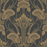 Nouveau Damask Wallpaper by Antonina Vella Wallpaper