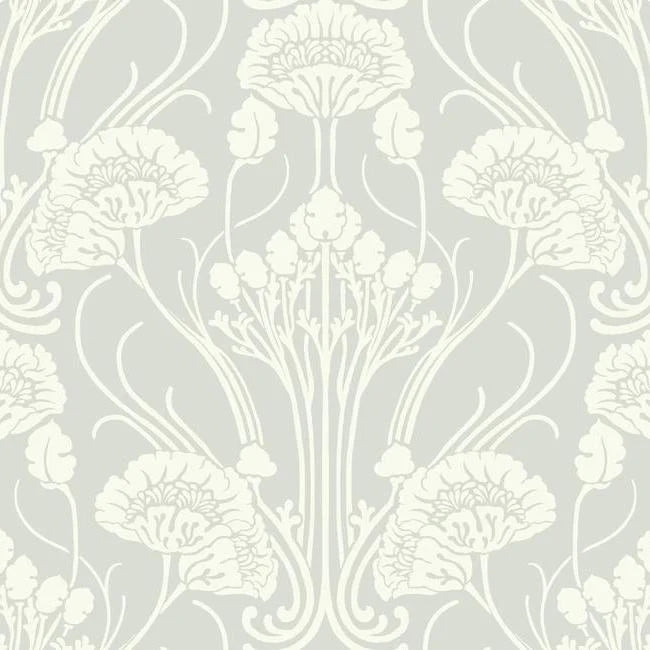 Nouveau Damask Wallpaper by Antonina Vella Wallpaper