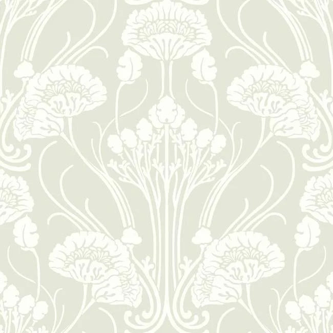 Nouveau Damask Wallpaper by Antonina Vella Wallpaper