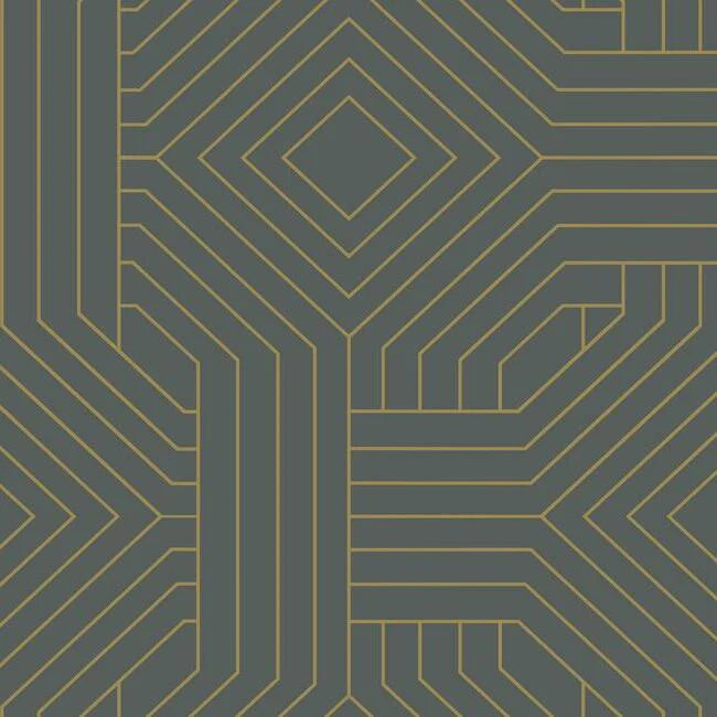 Diverging Diamonds Wallpaper by Candice Olson Wallcoverings