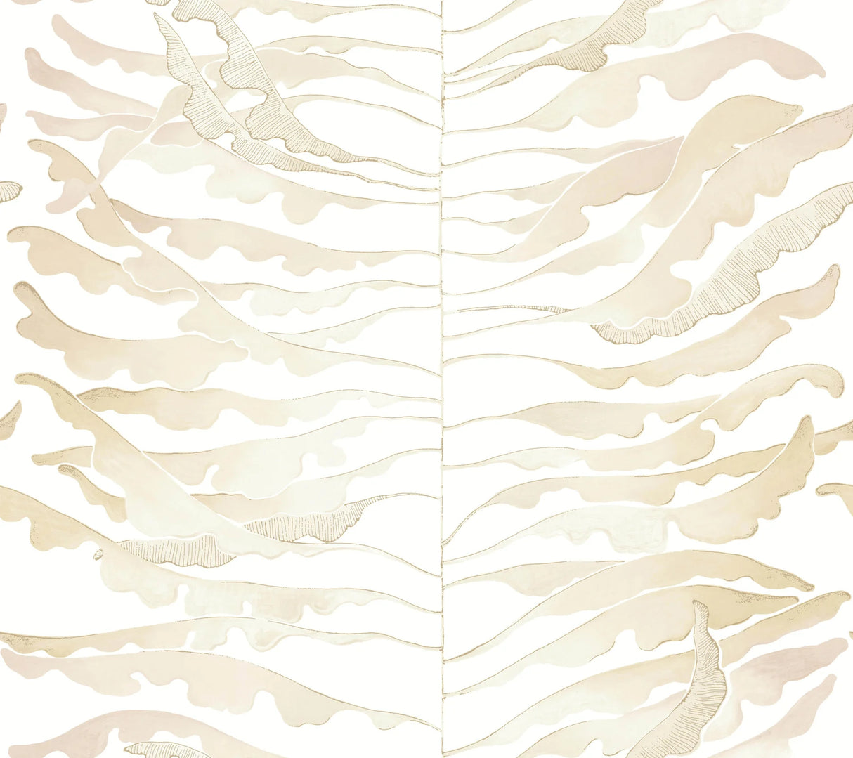 Leaf Column Wallpaper  by Fomations