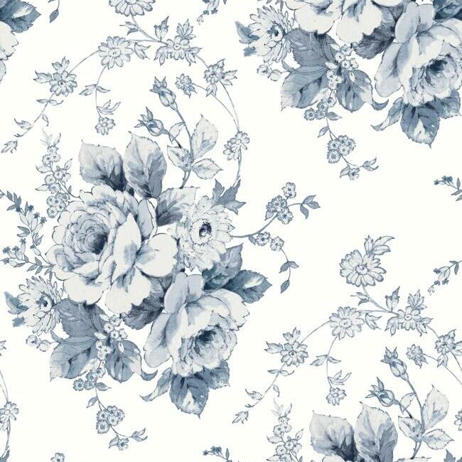 Heritage Rose Wallpaper by Simply Farmhouse