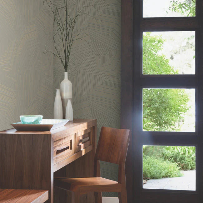 Dotted Maze Wallpaper by New Origins