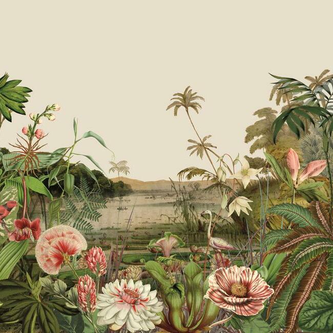 Floating Gardens Wall Mural by Mural Resource Library