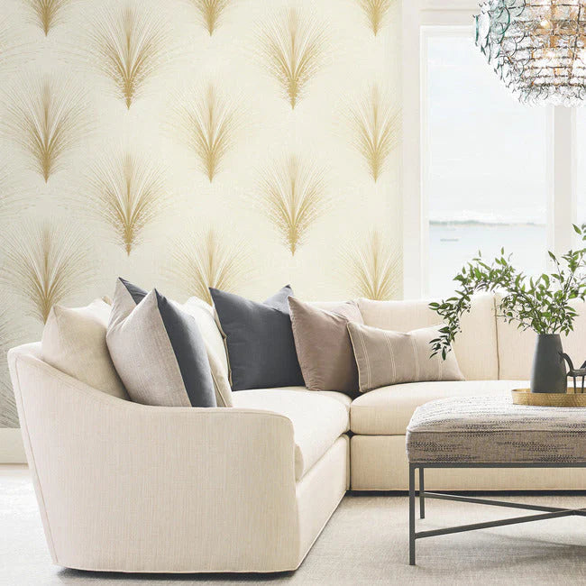 Papyrus Plume Wallpaper by New Origins