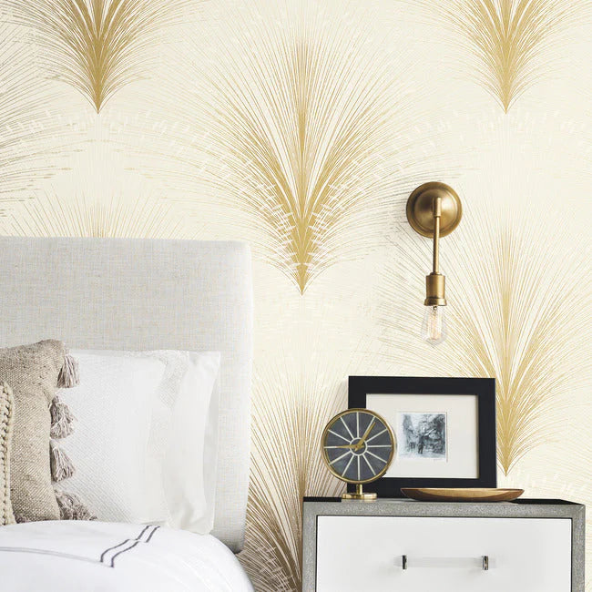 Papyrus Plume Wallpaper by New Origins
