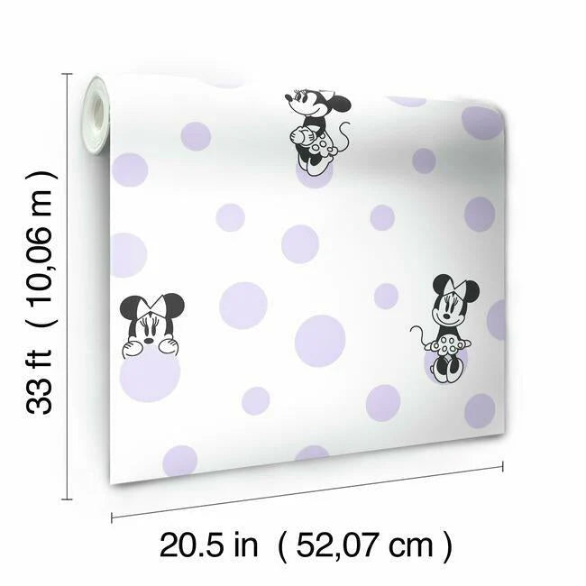 Disney Minnie Mouse Dots Wallpaper by Disney Kids Vol. 4