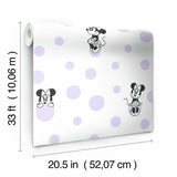Disney Minnie Mouse Dots Wallpaper by Disney Kids Vol. 4