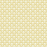 Stacked Scallops Wallpaper by Magnolia Home Artful Prints + Patterns