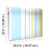 Disney and Pixar Toy Story 4 Owens Stripe Wallpaper by Disney Kids Vol. 4