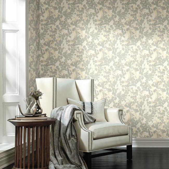 Pressed Leaves Wallpaper by Candice Olson Wallcoverings